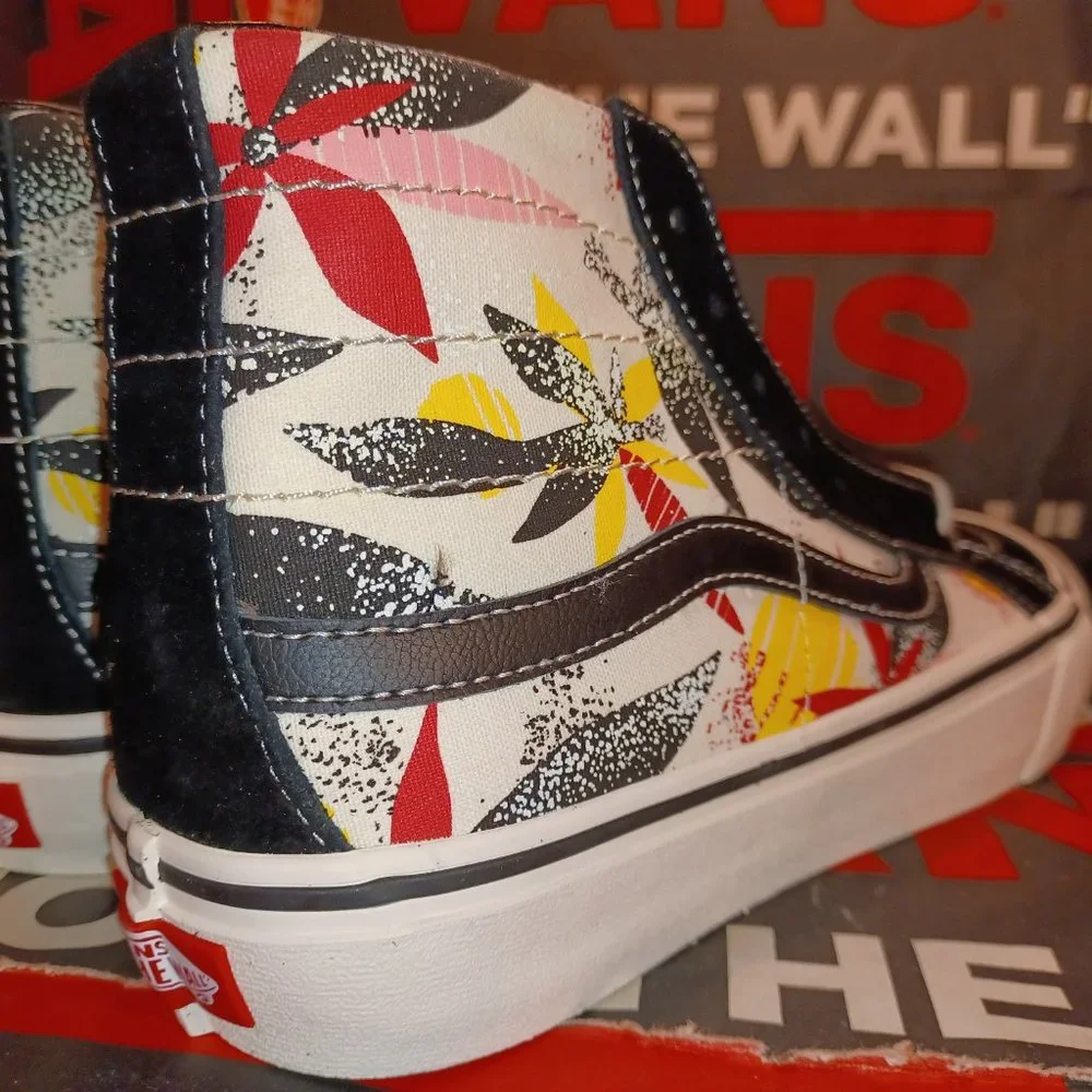 Vans Sk8 Hi 38 Decon S Tropical Palm Men's 9/Women's 10.5 VN0A4UWN2UD